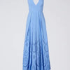 scanlan theodore embroidered shoestring midi