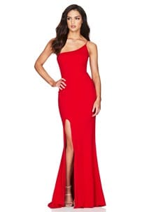 shoulder gown