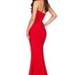 shoulder gown