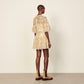 tone guipure dress